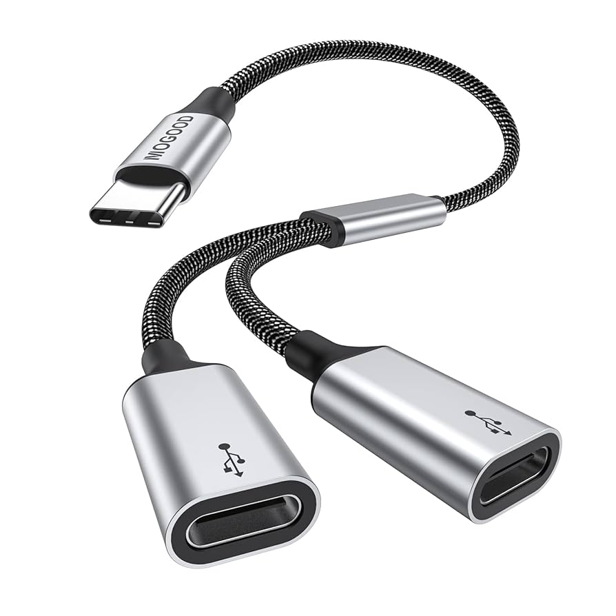 USB-A to USB-C デュアルディスプレイケーブル Amazon.co.jp: MOGOOD USB CアダプタUSB Y分岐器ケーブル